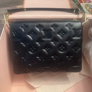 Louis Vuitton Coussin BB Embossed Shoulder Bag